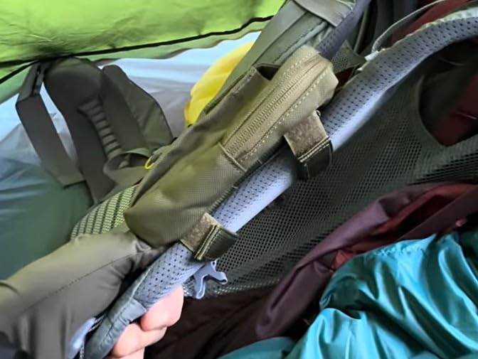 Tactical Backpack Accessories Pouch | Molle Accessories Backpack Shoulder Strap Attachment Pouches Utility EDC Phone Pouch Sport customer photo 1