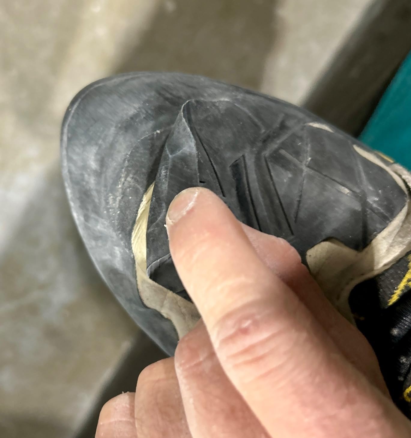 La Sportiva Mens Solution Rock Climbing Shoe | High Performance Climber, Supportive Slipper Design, Precise Fit, 1 Strap Hook & Loop customer photo 1