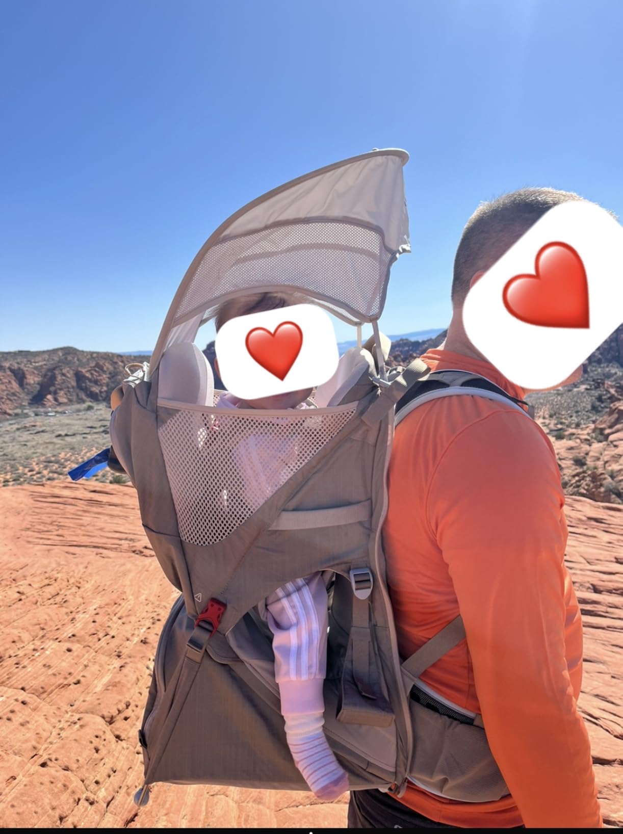 Osprey Poco LT Lightweight Child Carrier Backpack - Compact, Travel-Ready Kid Carrier with Sunshade and Adjustable Fit - Lightweight, Comfortable Hiking Carrier for Toddlers customer photo 2