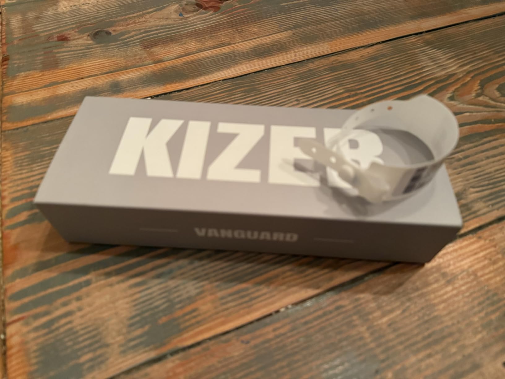 Kizer Cabox Fixed Blade Knife, 3.36