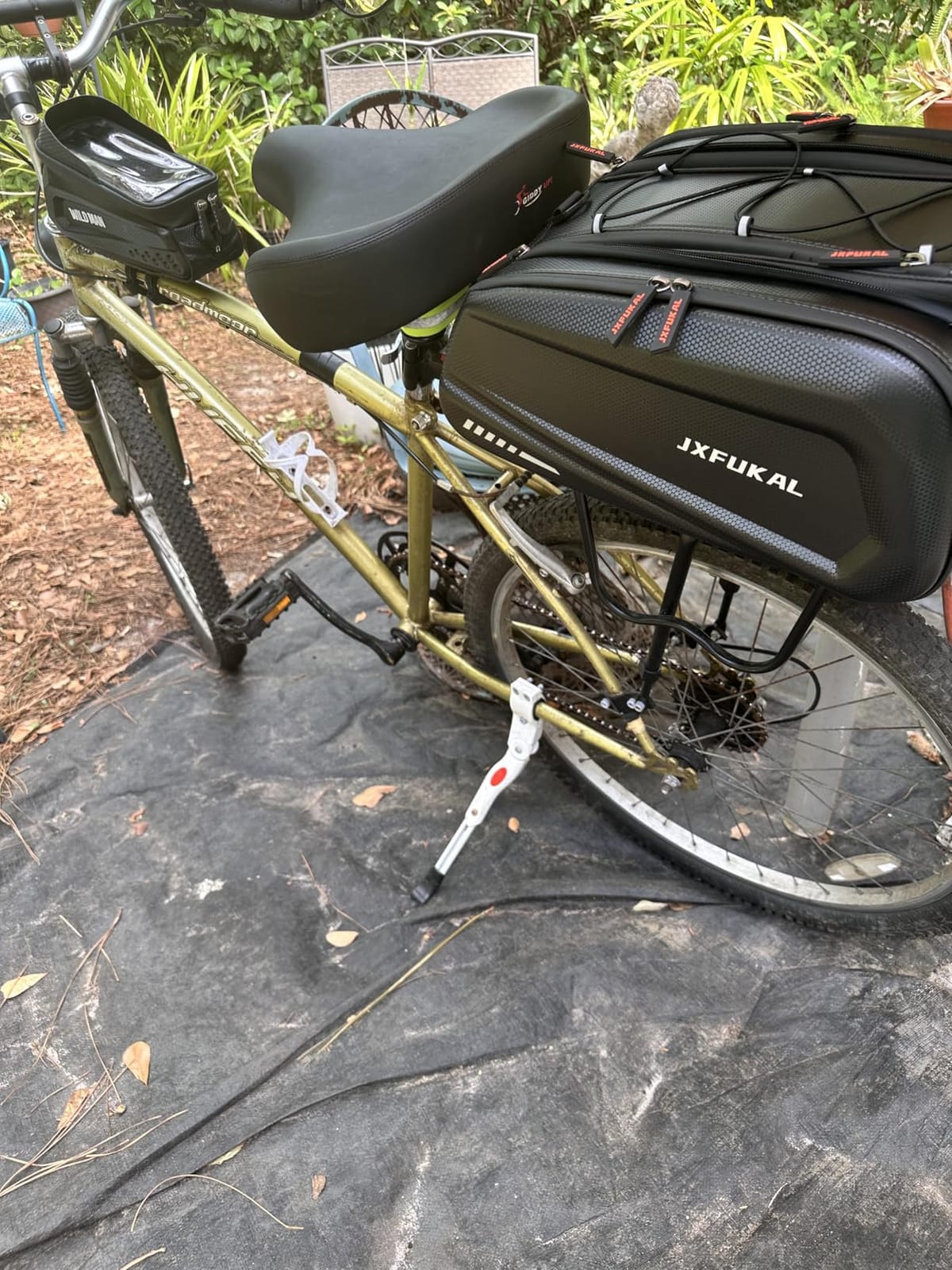 JXFUKAL Bike Bags for Bicycle Rear Rack - 9.5L/17L/40L Hard Shell Ebike Bag customer photo 1