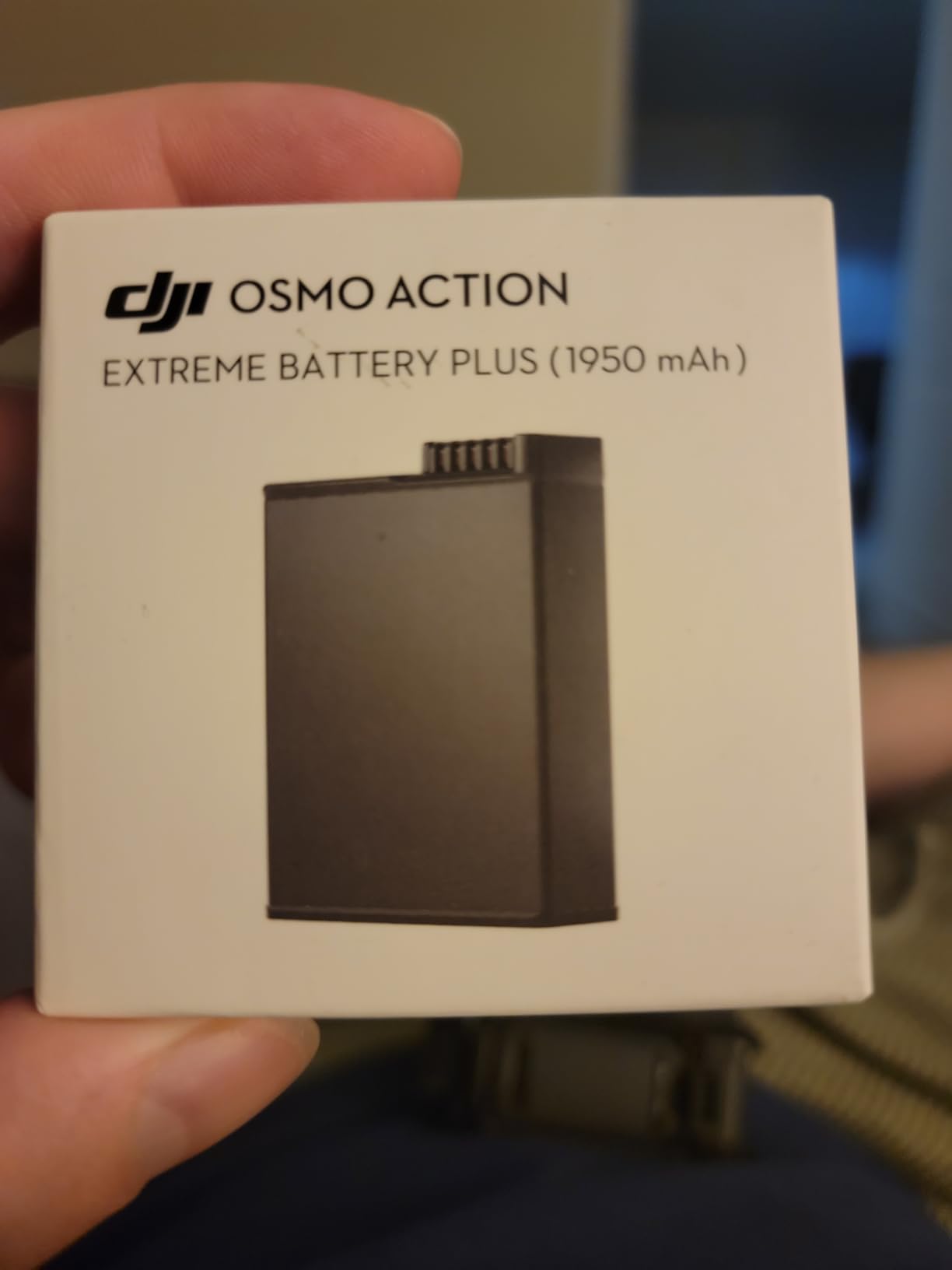 DJI Osmo Action Extreme Battery Plus (1950 mAh), Compatibility: Osmo 360, Osmo Action 6, Osmo Action 5 Pro, Osmo Action 4, Osmo Action 3 customer photo 1