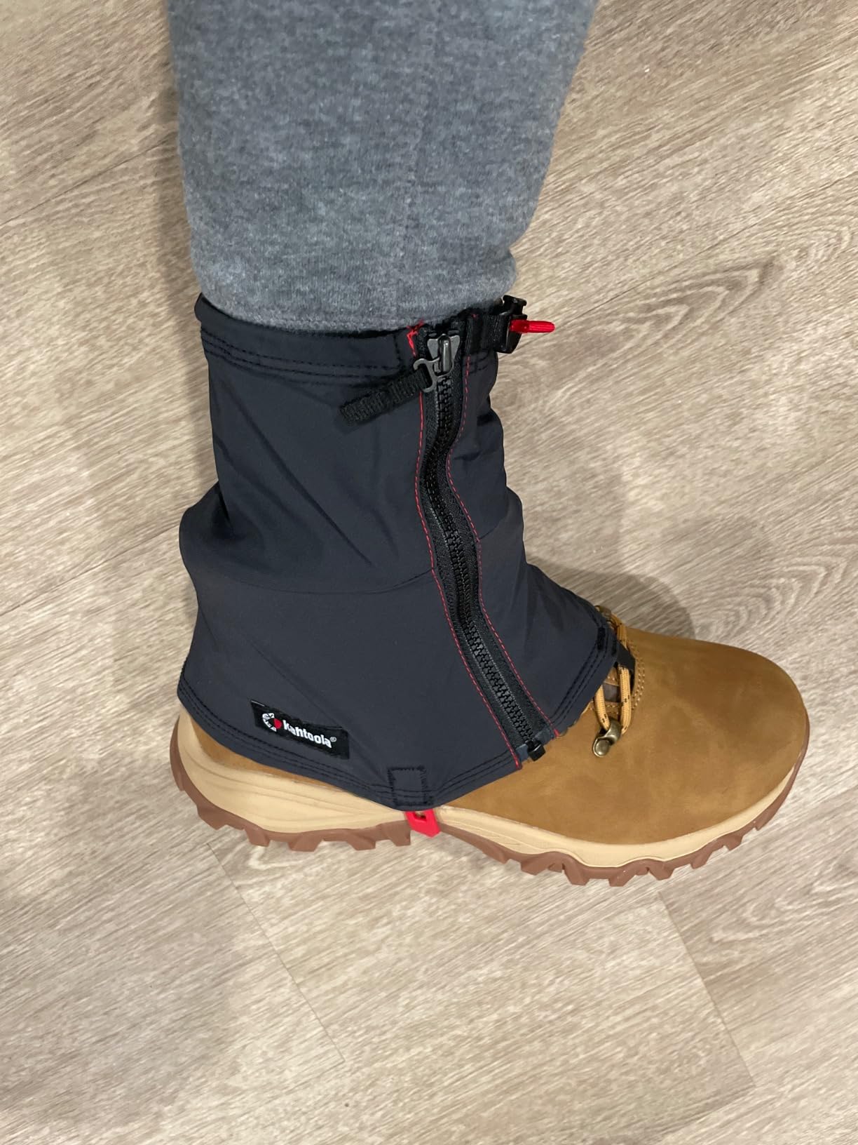 Kahtoola INSTAgaiter Mid Gaiters for Hiking, Trail Running in Mud & Snow customer photo 2