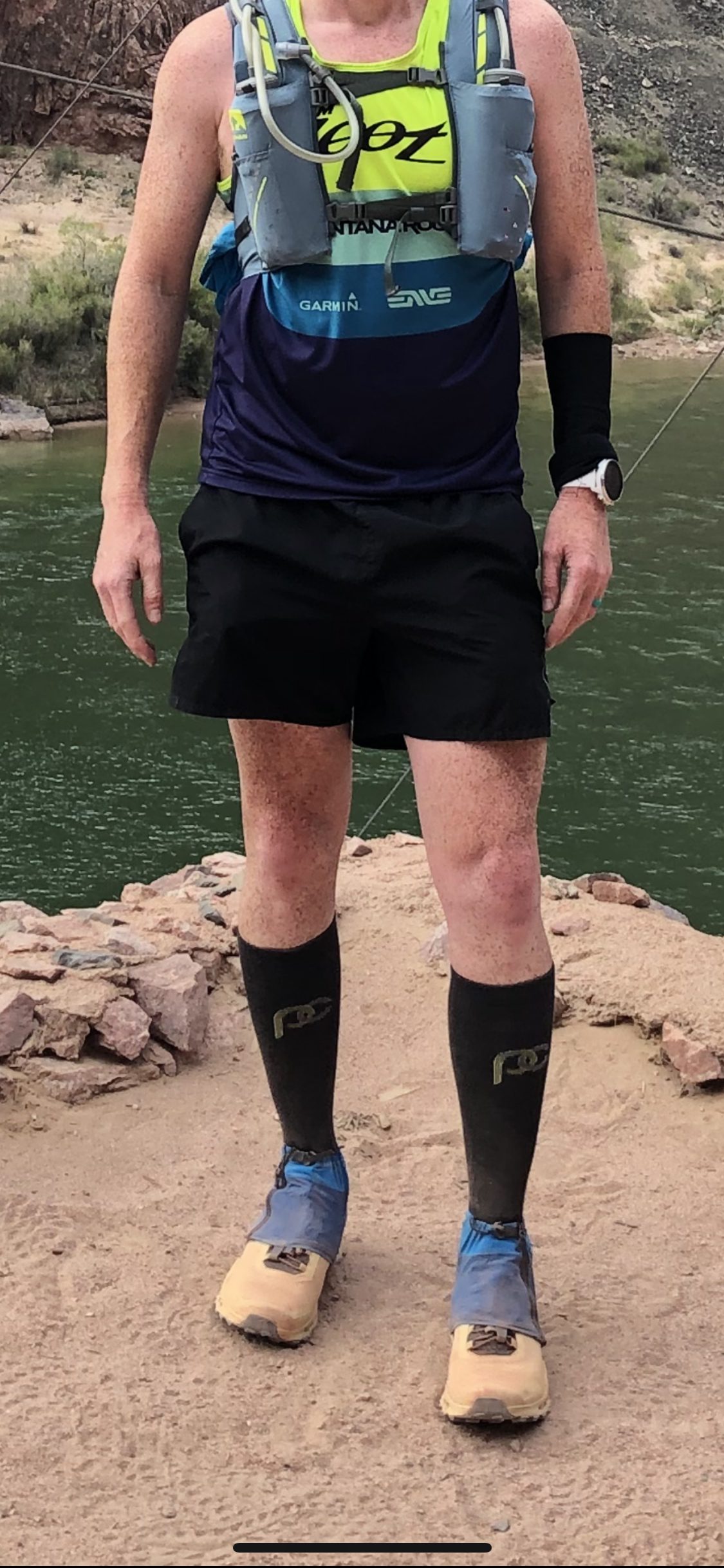 Kahtoola INSTAgaiter Low Gaiters for Hiking, Trail Running, Mountaineering, Hunting, Rocky Terrain, Mud, Snow & Ice customer photo 2