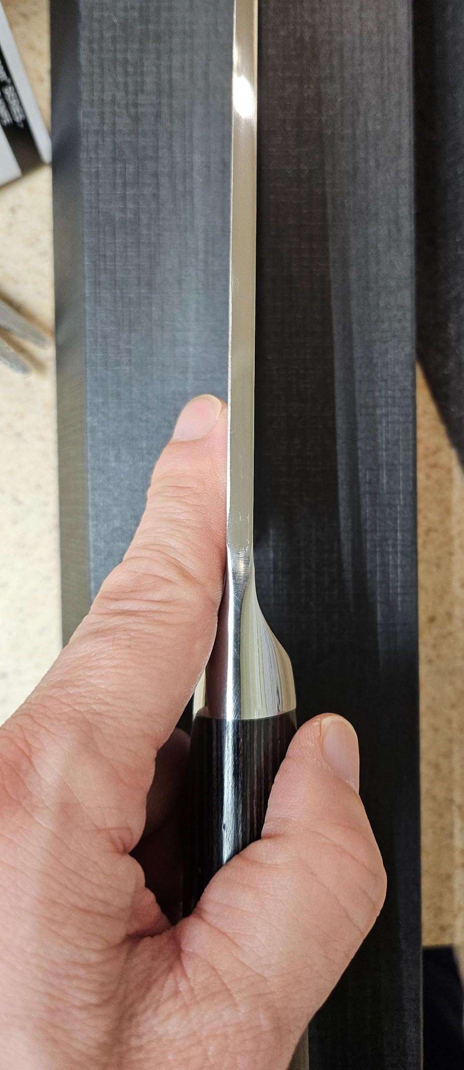 imarku 7 Inch Deba Knife,Ultra Sharp chef knife,Ultimate Japanese Kitchen Knife with Stainless Steel Single Bevel,Fish Fillet Knifes for Fish Cutting with Ergonomic Wood Handle customer photo 2