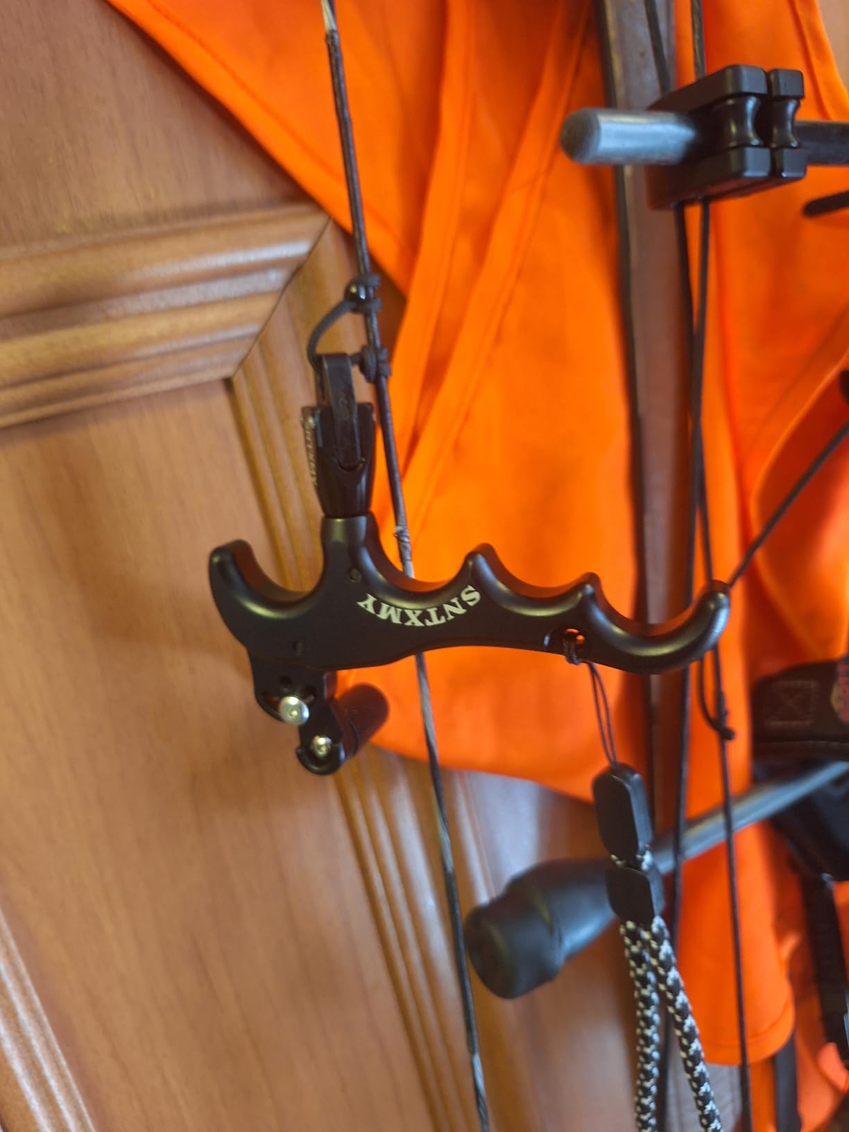 sntxmy Bow Release for Compound Bow 360° Rotatable Thumb Release for Compound Bow Archery Trigger Release customer photo 2