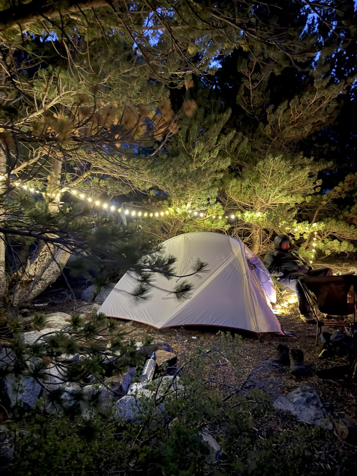 Naturehike Cloud-Up 2 Person Tent Lightweight Backpacking Tent with Footprint - Free Standing Ultralight Camping Hiking Backpack Tents Two Person Tent customer photo 2