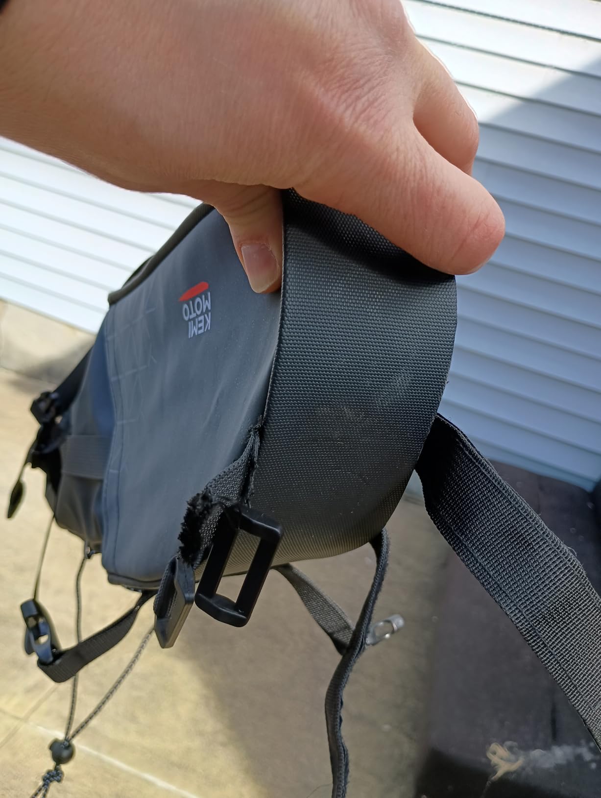 KEMIMOTO Bike Seat Bag, Expandable 11L Fully Waterproof Saddle Pouch | Bikepacking Road Bicycle Rear Pack Under Seat with PVC Reflective Panel & Four Bottom Hardboards customer photo 2
