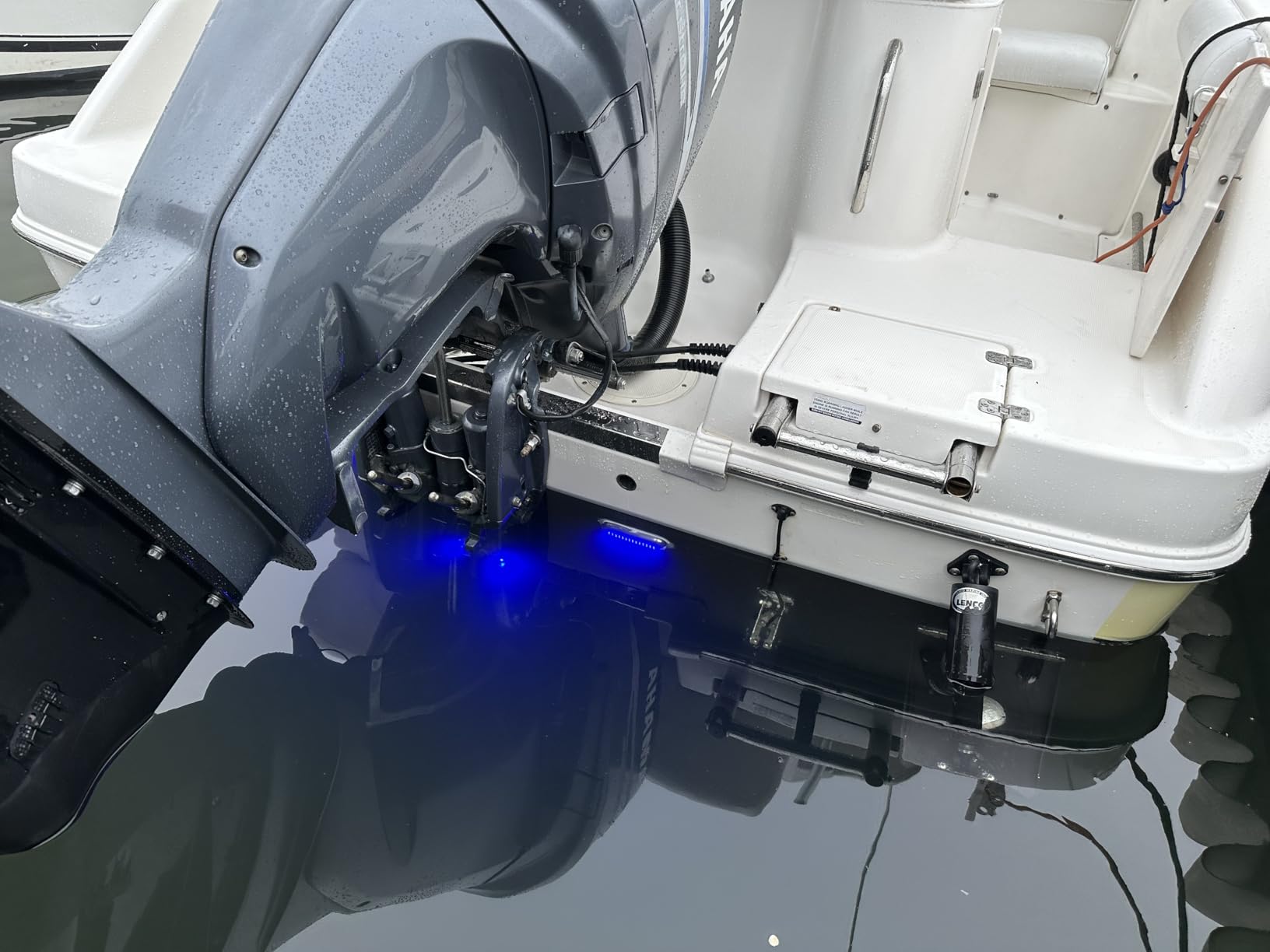 BASIKER BS4 Marine LED Underwater Boat Lights, 2 x 3000LM, 316 Stainless Steel customer photo 2