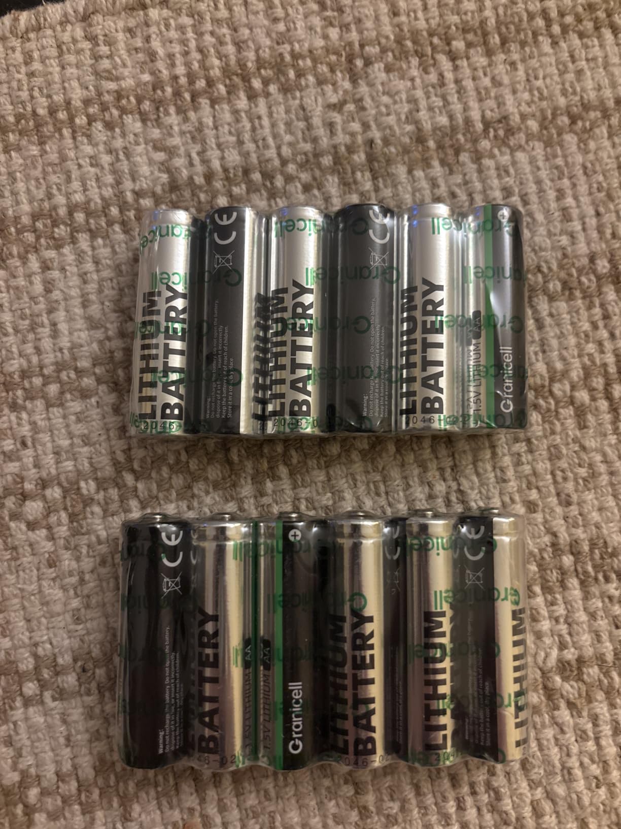 Granicell 8-Pack Lithium AA Batteries | 1.5V for Blink Cameras, Smart Locks Alarms & Tech Devices | 10-Year Life Leak-Proof, Extreme-Temp Resistant (Non-Rechargeable) customer photo 2