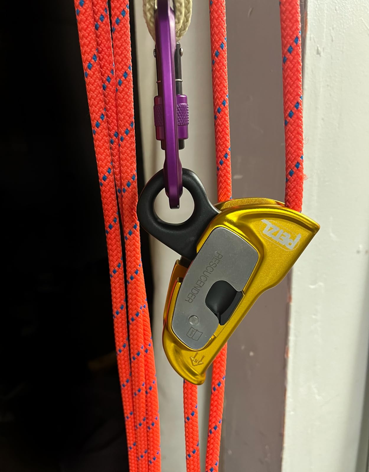 Heavy-Duty Double Block and Tackle Pulley System - 100Ft x 1/2'' Rope, 7700 LB(35KN) Breaking Strength, 4:1 Lifting Ratio customer photo 1