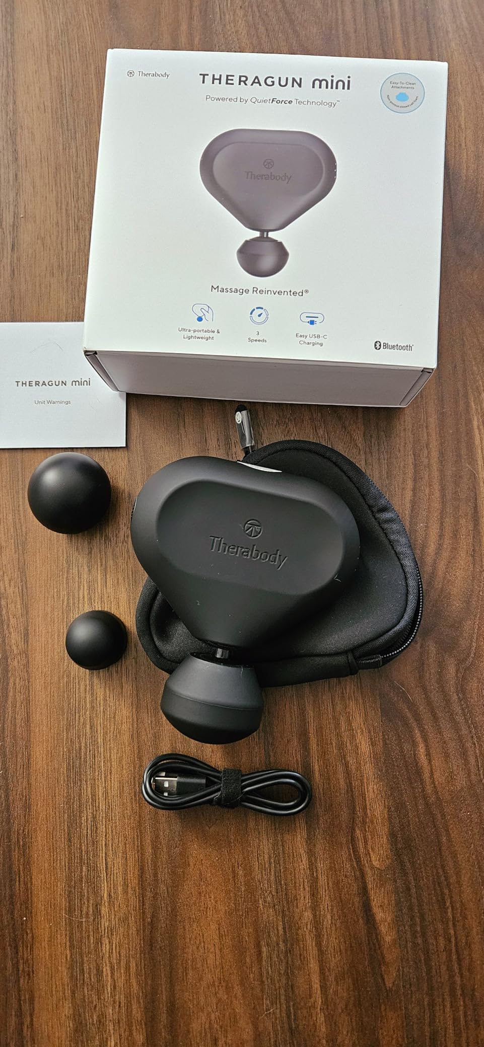 TheraGun Therabody Mini 3rd Gen Massage Gun | Travel Essential | Ultra-Portable Percussion Massager for Recovery Anywhere | Bluetooth, 3-Speed, 1-Button Control, Muscle & Tension Relief customer photo 2
