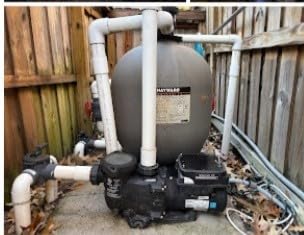 Variable Speed Pool Pump 3.0HP, Energy Efficient In-Ground Pump 220-240V, Ultra Quiet, 11359 GPH, Smart Timer Control, 79 ft Head, Dual Port 1.5