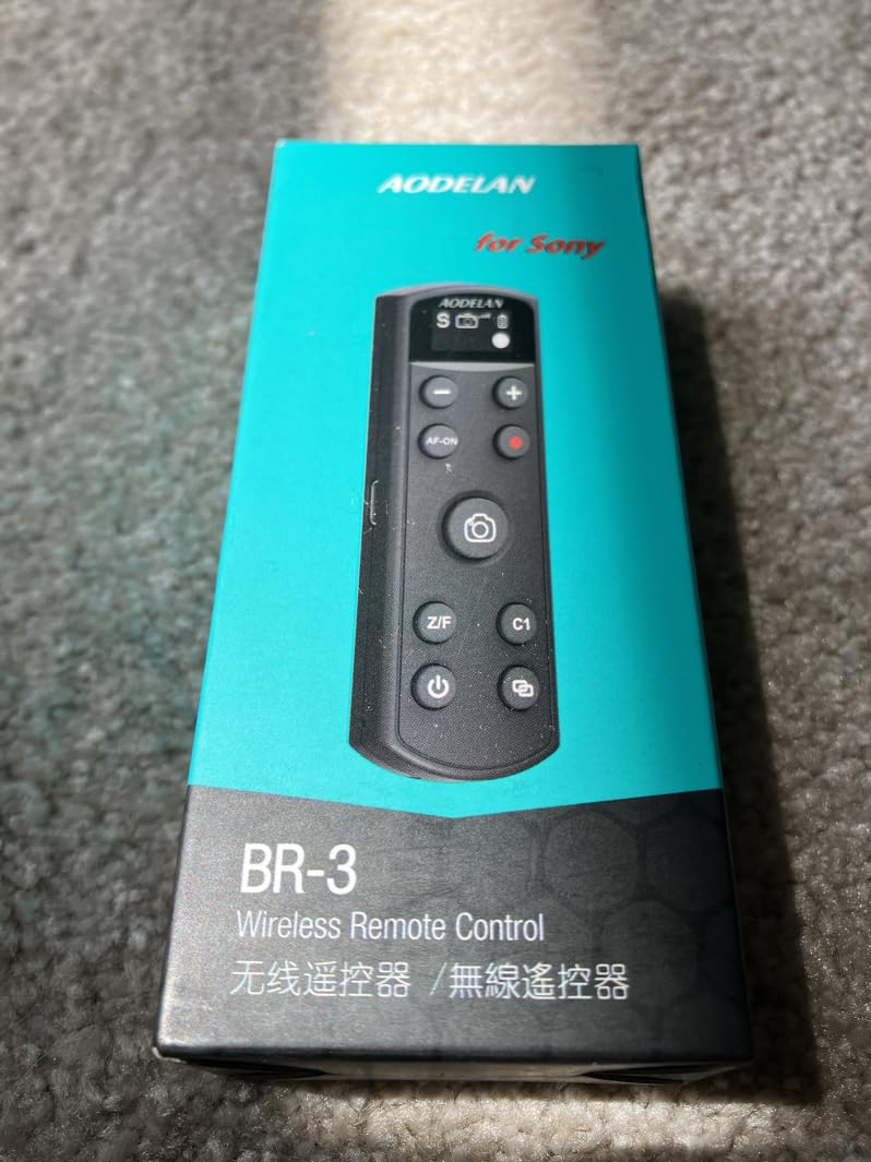 Aodelan Rechargeable Wireless Remote Control Shutter Release for Sony ZV-E10 FX3 a6100 a6400 a6600 a7 III a7R III RX100 VII ZV-1, Replace Sony RMT-P1BT customer photo 2