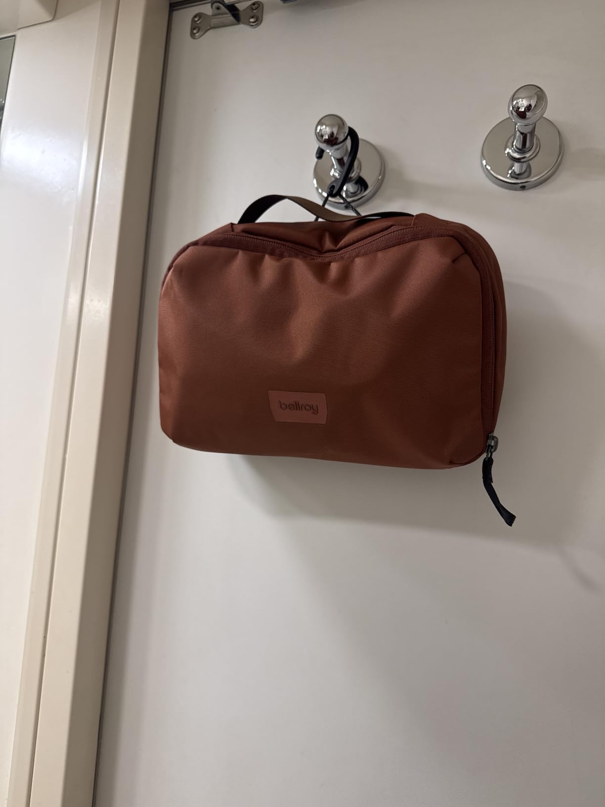 Bellroy Hanging Toiletry Kit 3L, Travel Toiletry Bag - Clay customer photo 2