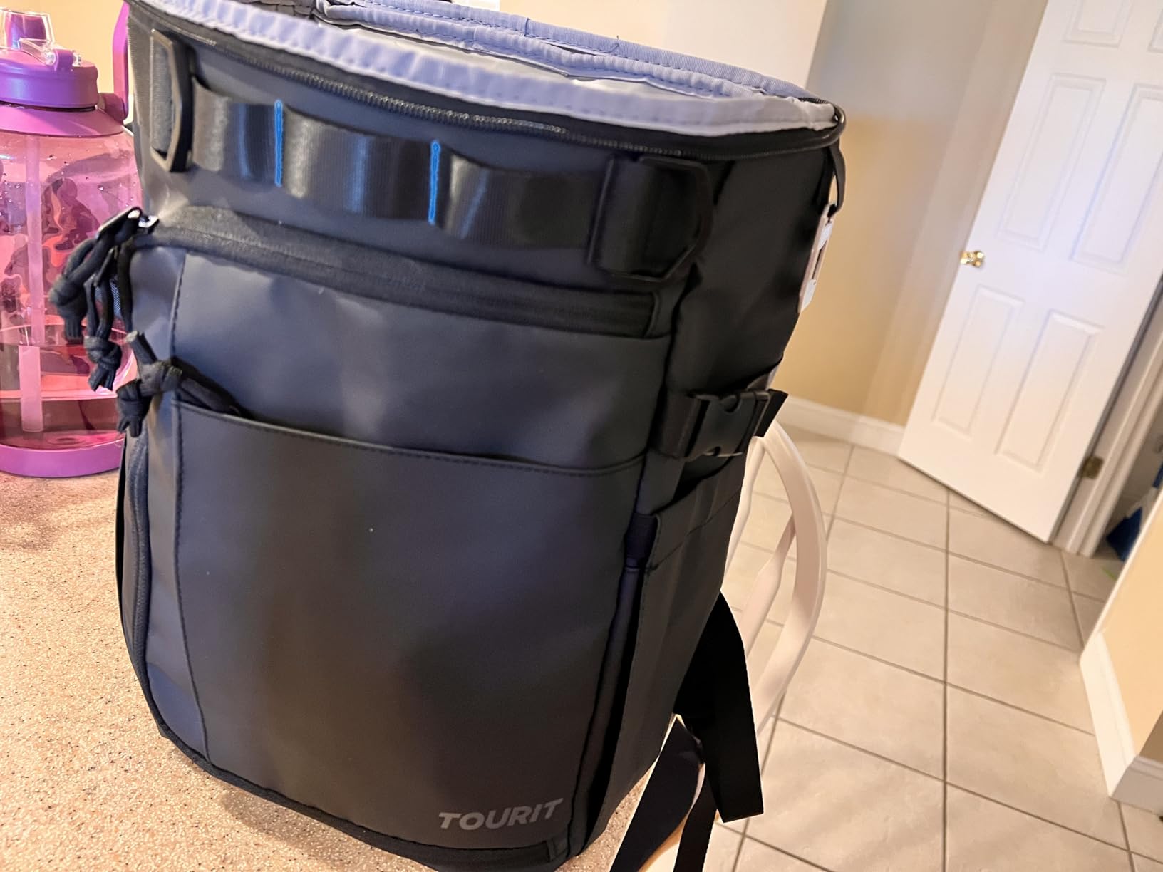 TOURIT 38 Cans Backpack Cooler with 2 Insulated Compartments | Leak Proof Waterproof Cooler Backpack, Soft Cooler Bag for Beach Travel Camping Picnic customer photo 2