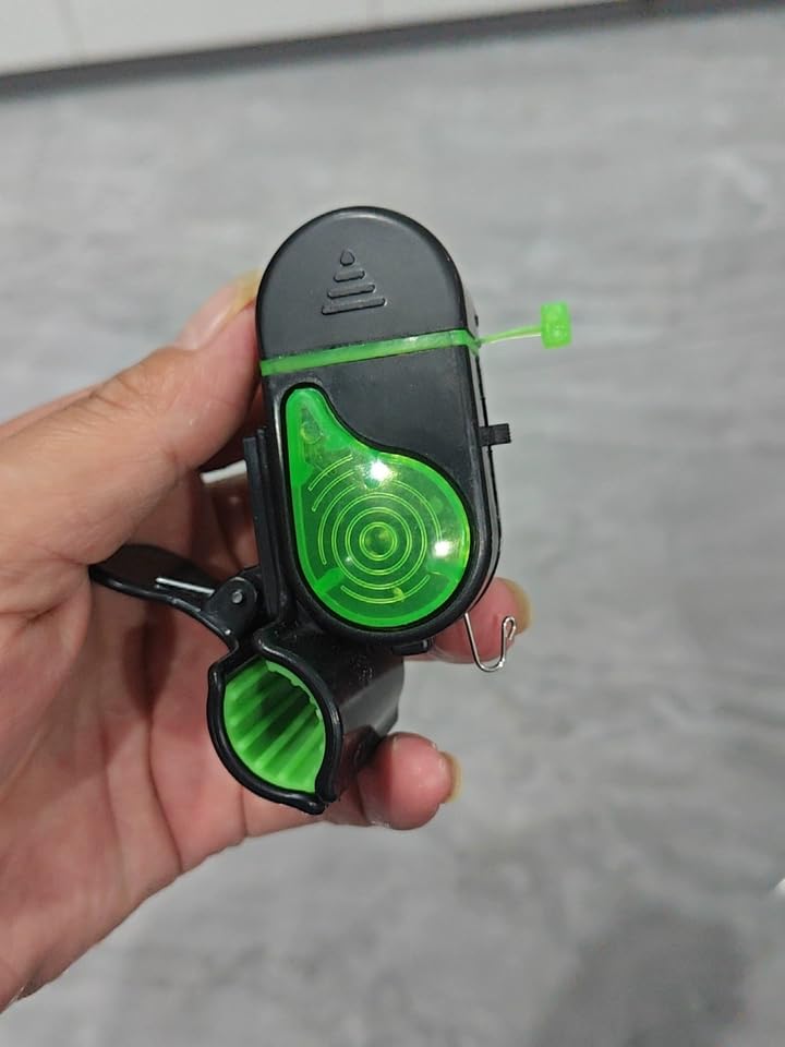 New Fishing Bite Alarm, Sensitive Electronic Fishing Alarms Indicator, Sound Bite Alert Bell with LED Lights customer photo 2