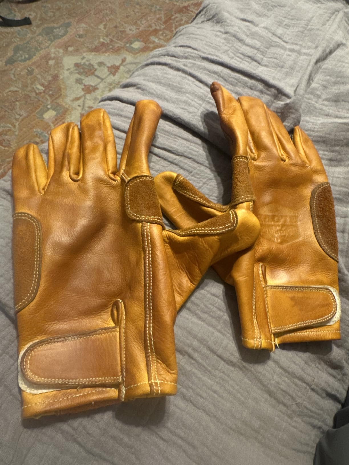 Colorado Glove Company Adventure Gloves for Ziplining, Rappelling, Belay, Canyoneering & Work, Double Palm, Sewn with Kevlar AG900K customer photo 1