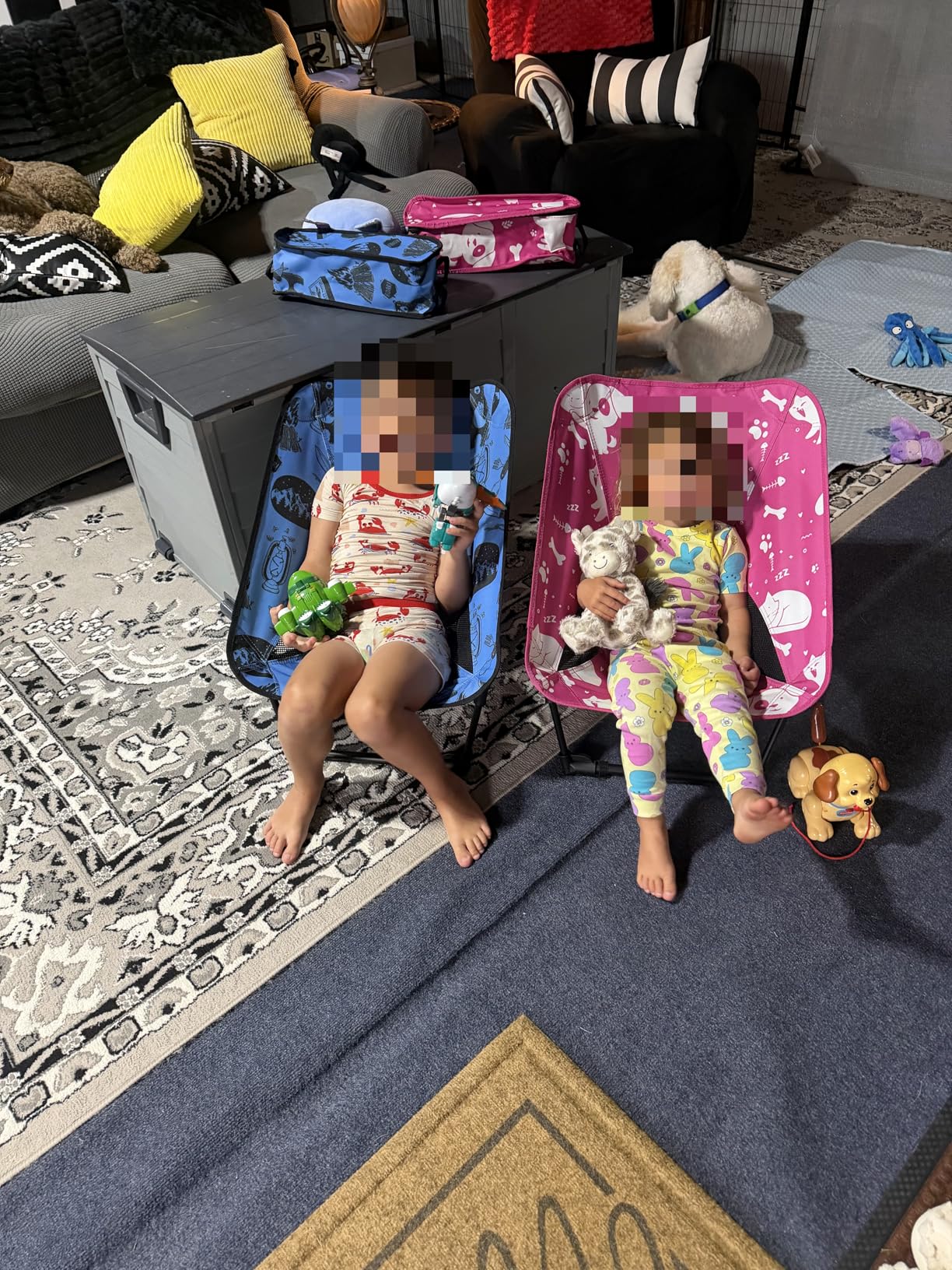 Youth and Kids Camping Chair | Ultra Lightweight, Foldable and Heavy Duty | Ideal Indoor/Outdoor Kid Chair for Camping, Beach, Sports and Lawn customer photo 1