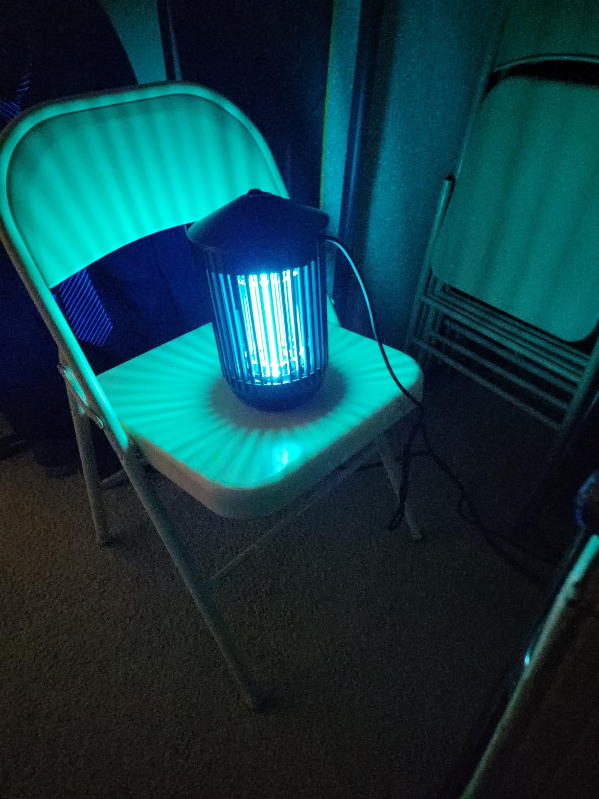 Bug Zapper Outdoor Indoor - Electric Fly Traps IPX4 Waterproof 20W Lamp for Patio, Garage, Backyard, Porch customer photo 1