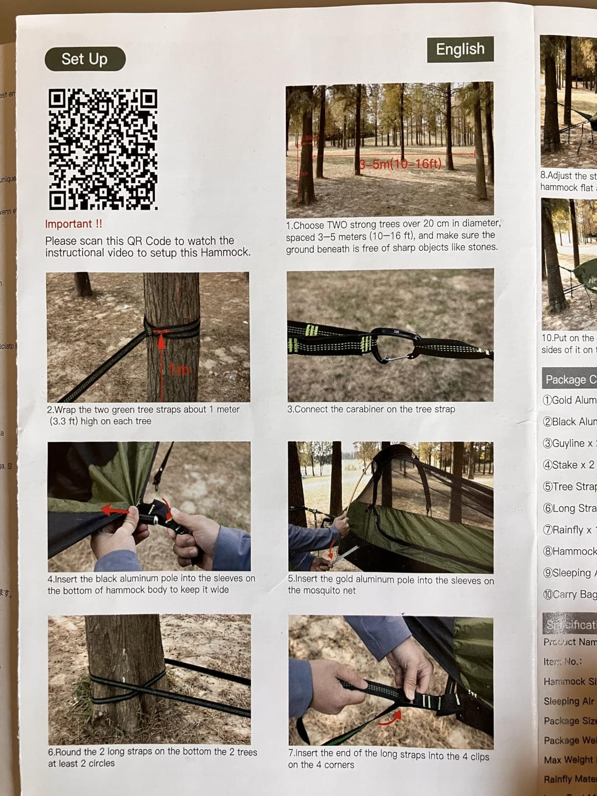 Night Cat Flat Lay Hammock Tent with Mosquito Net Waterproof Rainfly for 1 Person Backpacking Hiking Camping Lightweight 330LBS 87x28x19in customer photo 2