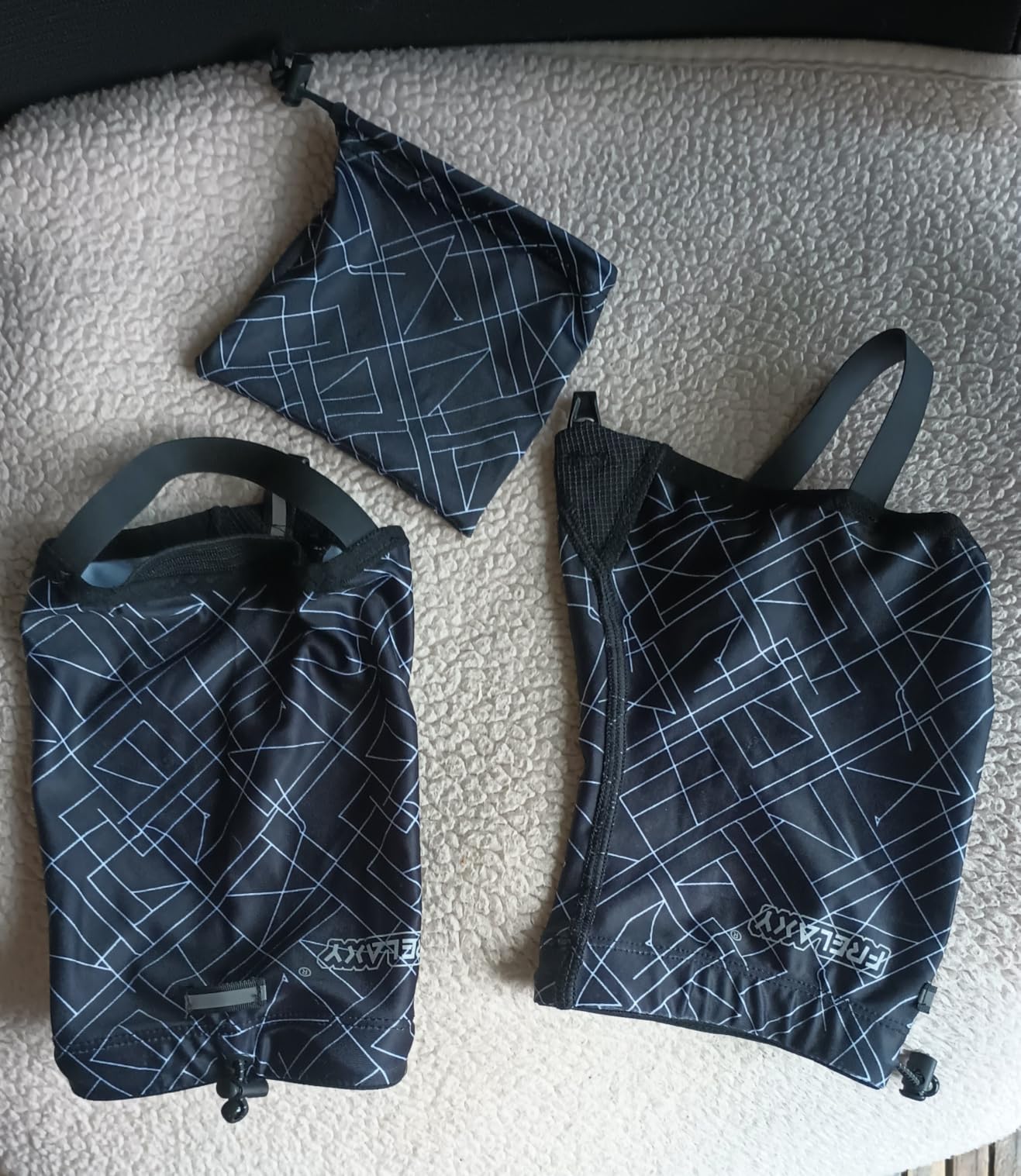Frelaxy Ultralight Trail Gaiters, Low Shoe Gaiters for Hiking and Running | Breathable fabric, Wear-resistant design, Hypalon underfoot strap, Blocks rocks, mud, dust, Secure fit customer photo 2