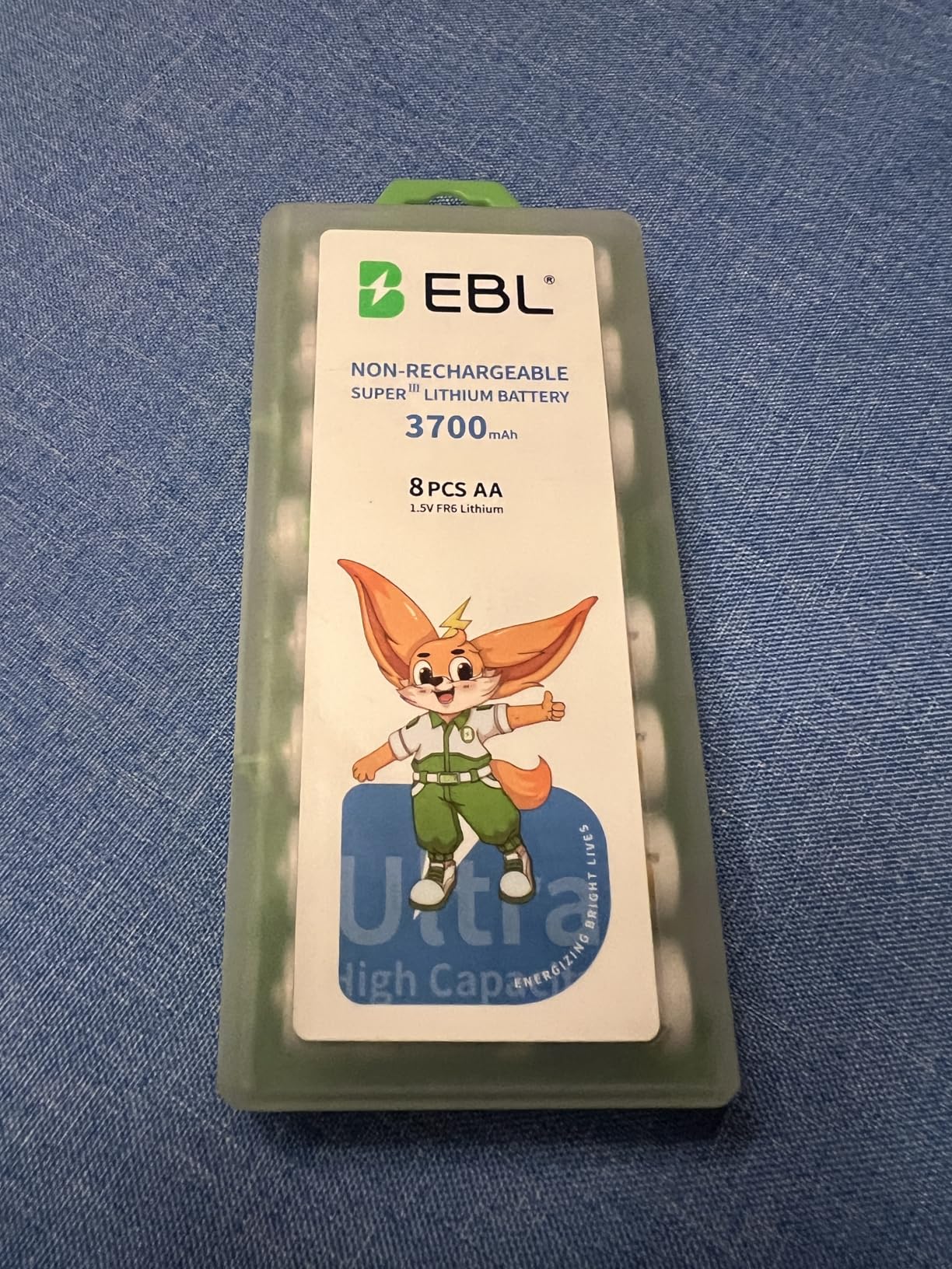 EBL Lithium AA Batteries 12 Pack, Longest Lasting 3700mAh 1.5V Non-Rechargeable, Upgraded Super III AA Lithium Batteries for Blink Camera, Doorbell, Smart Lock Deadbolt customer photo 2