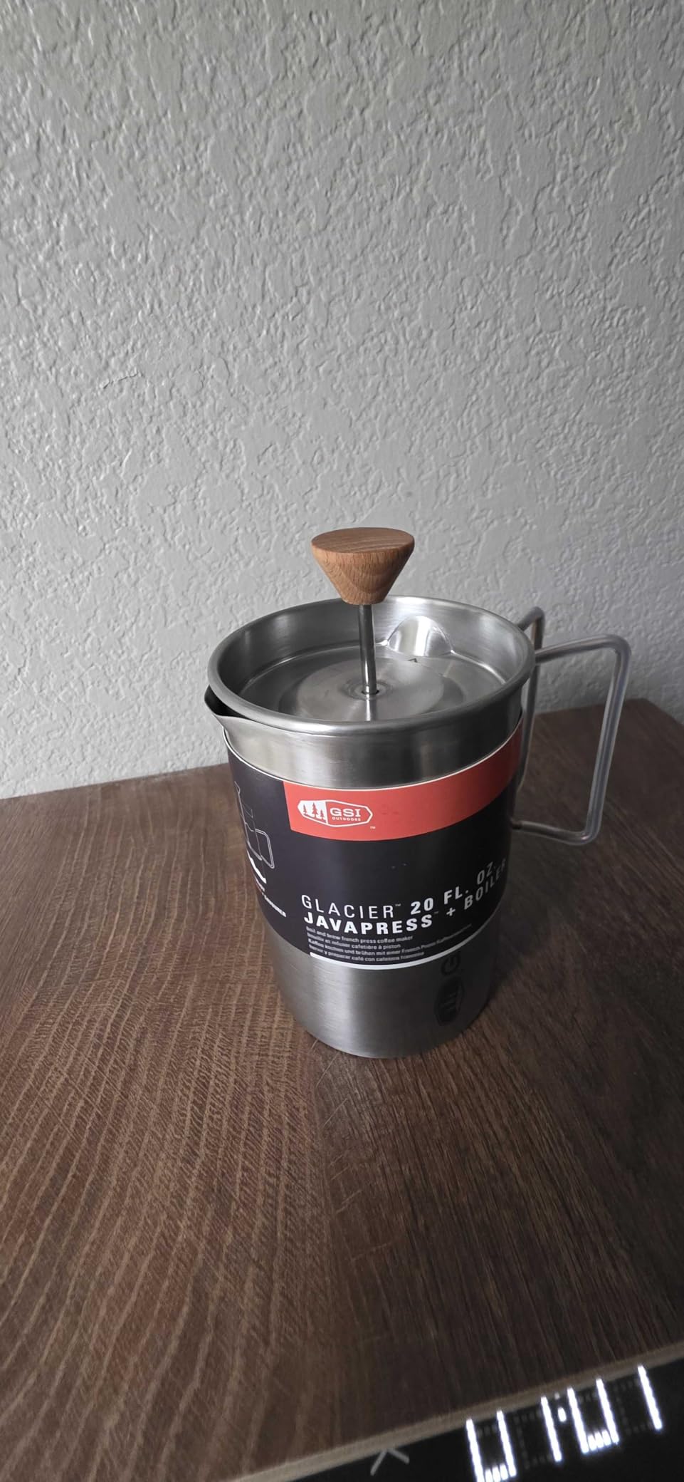GSI Outdoors Glacier Stovetop JavaPress, 20 fl oz, French Press Maker customer photo 1