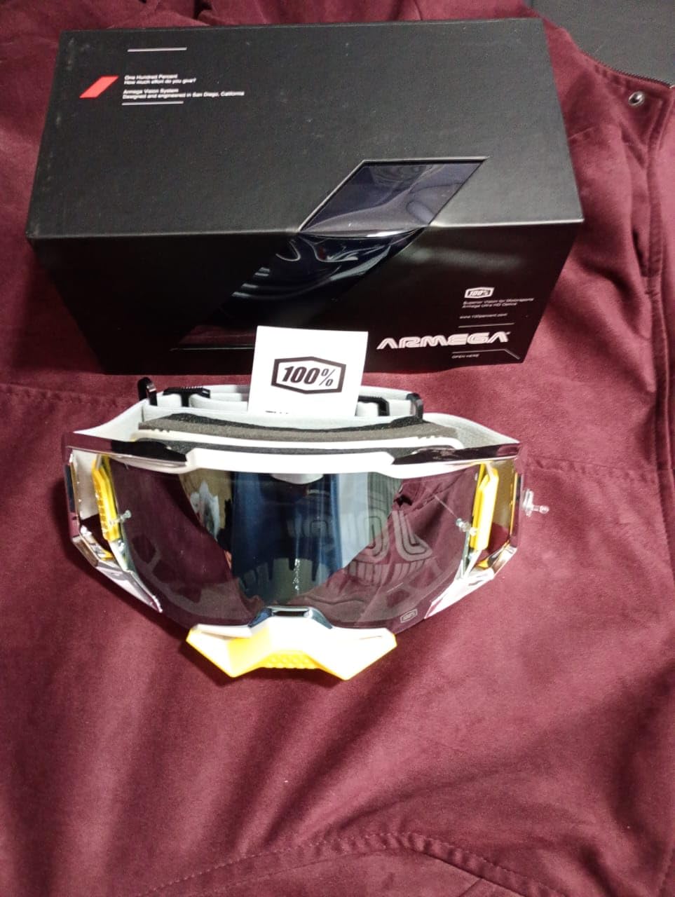 100% ARMEGA Sport Goggle customer photo 1
