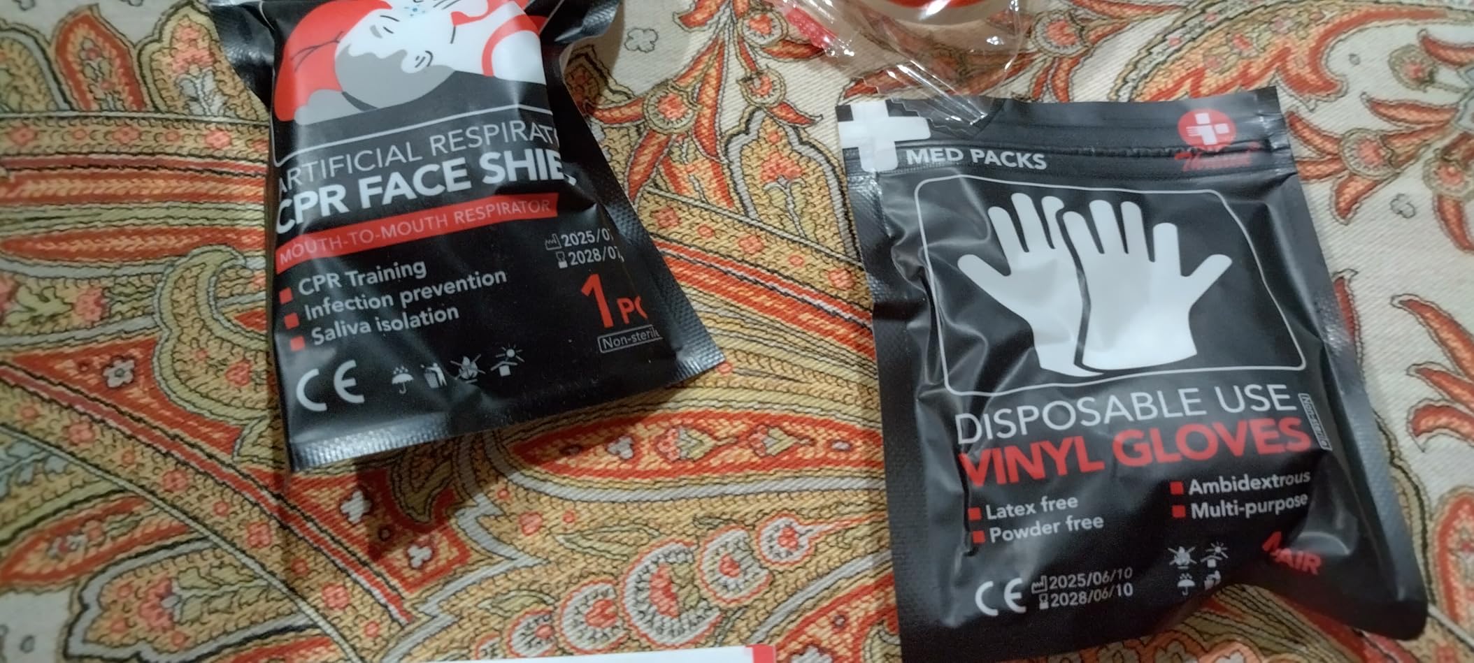 Survival First Aid Kit with Israeli Bandage, Chest Seal, Tourniquet, Splint, Tactical Military Combat Molle IFAK for Wound Care, Bleeding Control, Trauma Hemorrhage and More (Black) customer photo 2