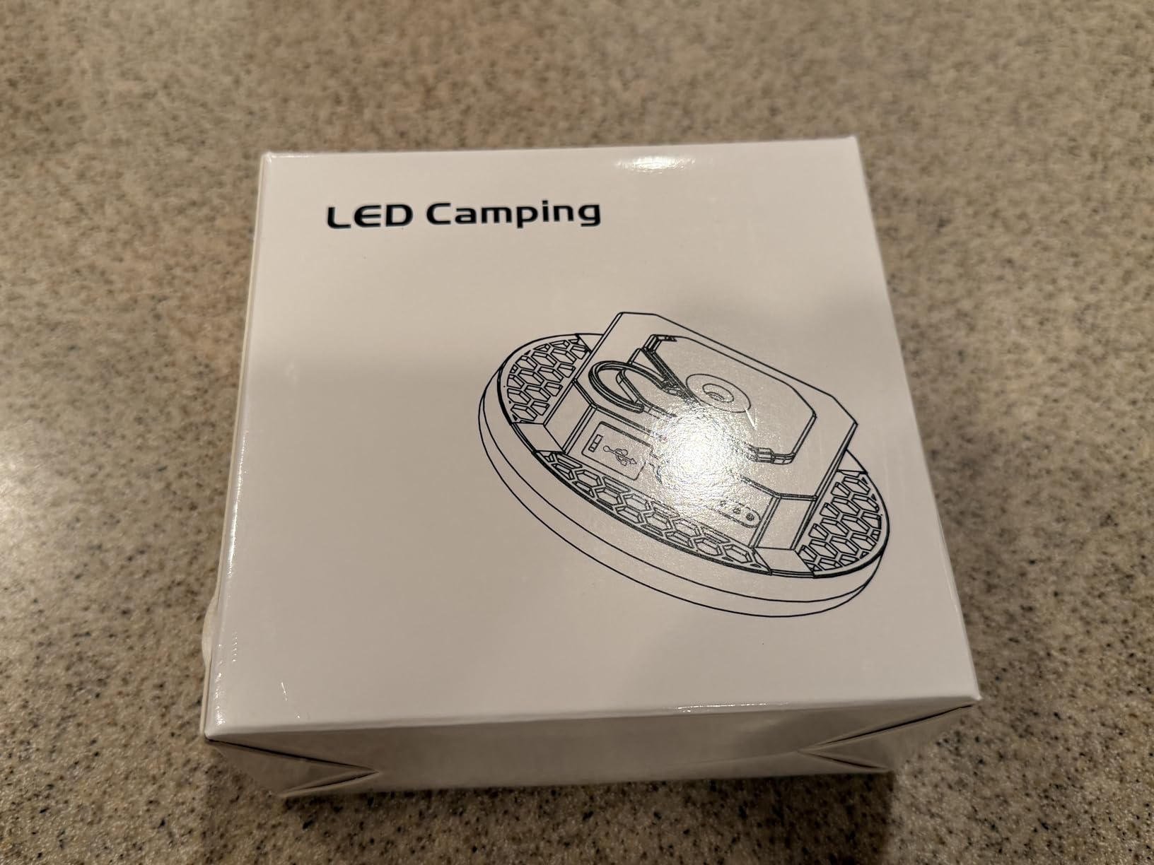 Rechargeable Camping Tent Light Portable LED Camp Lantern | Ultra Bright 5000LM, IPX5 Waterproof, Battery Powered, with Hook and Magnet, 3 Light Mode, For Tents, Canopy, Vendor, Camping customer photo 2