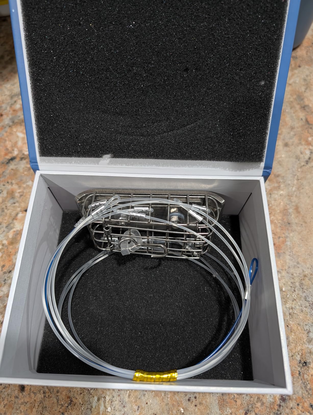 Crab Trap for Fishing Pole - Stainless Steel Crab Snare (SuperHeavy 900-9.7oz) with Rustproof Cage - Dungeness & Rock Crabbing Gear for Pier, Jetty, or Surf customer photo 2