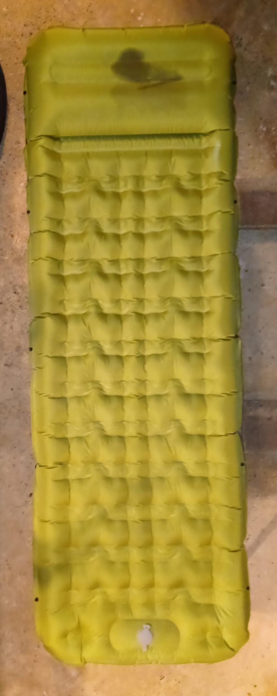 OGERY Sleeping Pad, Ultralight Inflatable Sleeping Pad for Camping with Pillow Built-in Foot Pump, 6