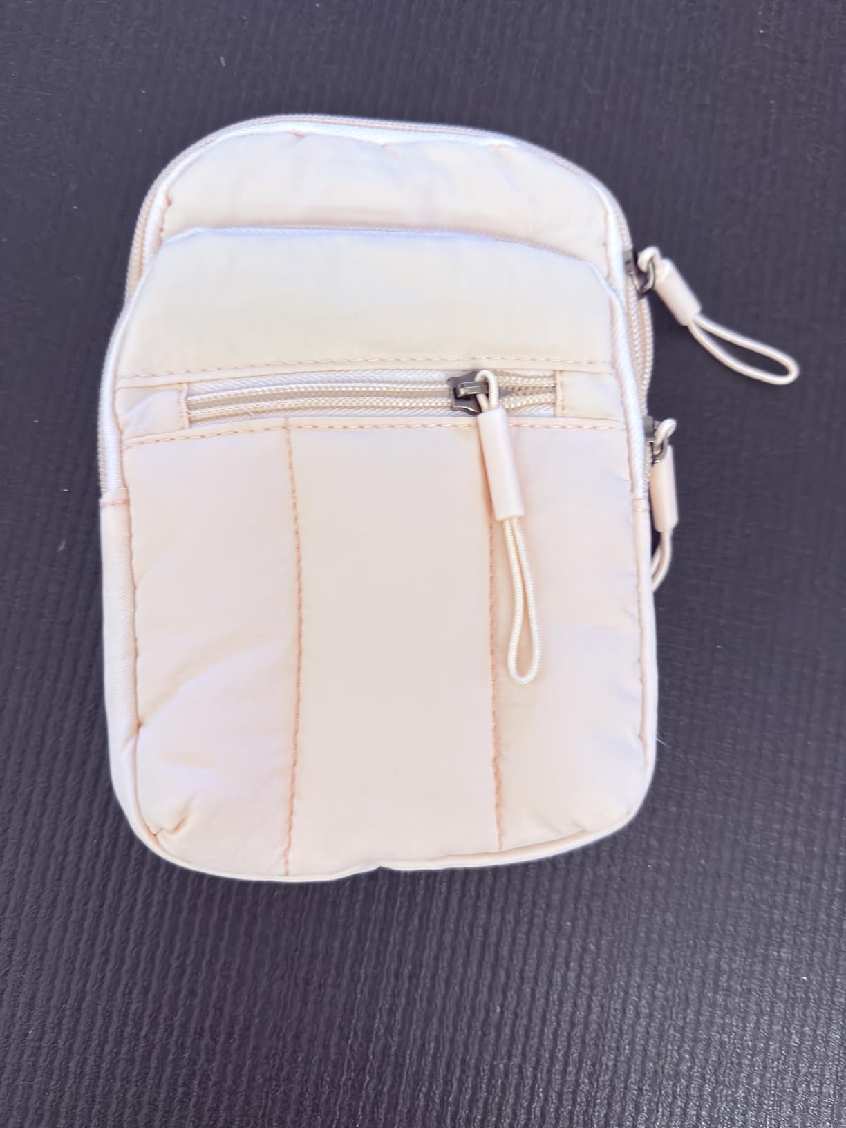 Backpack Strap Pouch Strap Pack, Waterproof Backpack Strap Pocket Attachment Bag for Hikers, Cell Phone Pouch, Phone Holster Holder for Women Belt, Backpack Accessories, Cell Phone Bag, Black customer photo 1