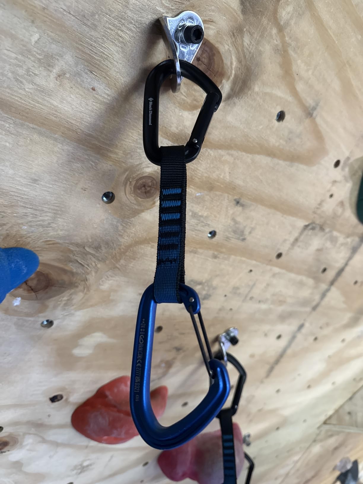 BLACK DIAMOND Hotforge Hybrid Rock Climbing Quickdraw, Durable Dogbone customer photo 1