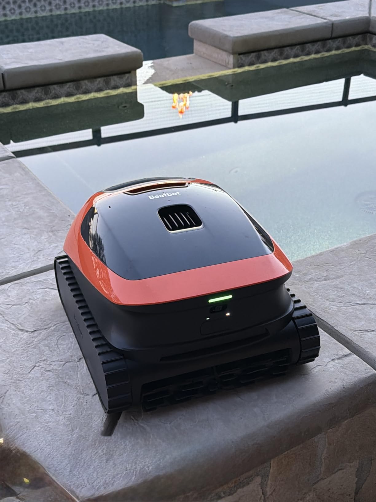 Beatbot Sora 30 Pool Vacuum, Floor & Wall & Waterline & Platform Cleaning, 6800GPH Power, Smart Parking, 300Min Runtime, 5L Capacity, for Above & In-Ground Pools 3229 sq.ft, Deep Blue customer photo 1