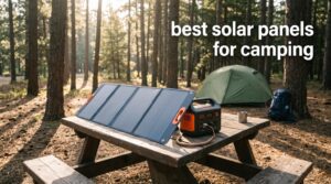 best solar panels for camping