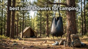 best solar showers for camping