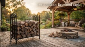 best outdoor firewood racks