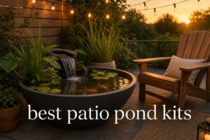 best patio pond kits