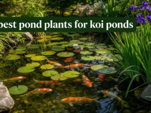 best pond plants for koi ponds
