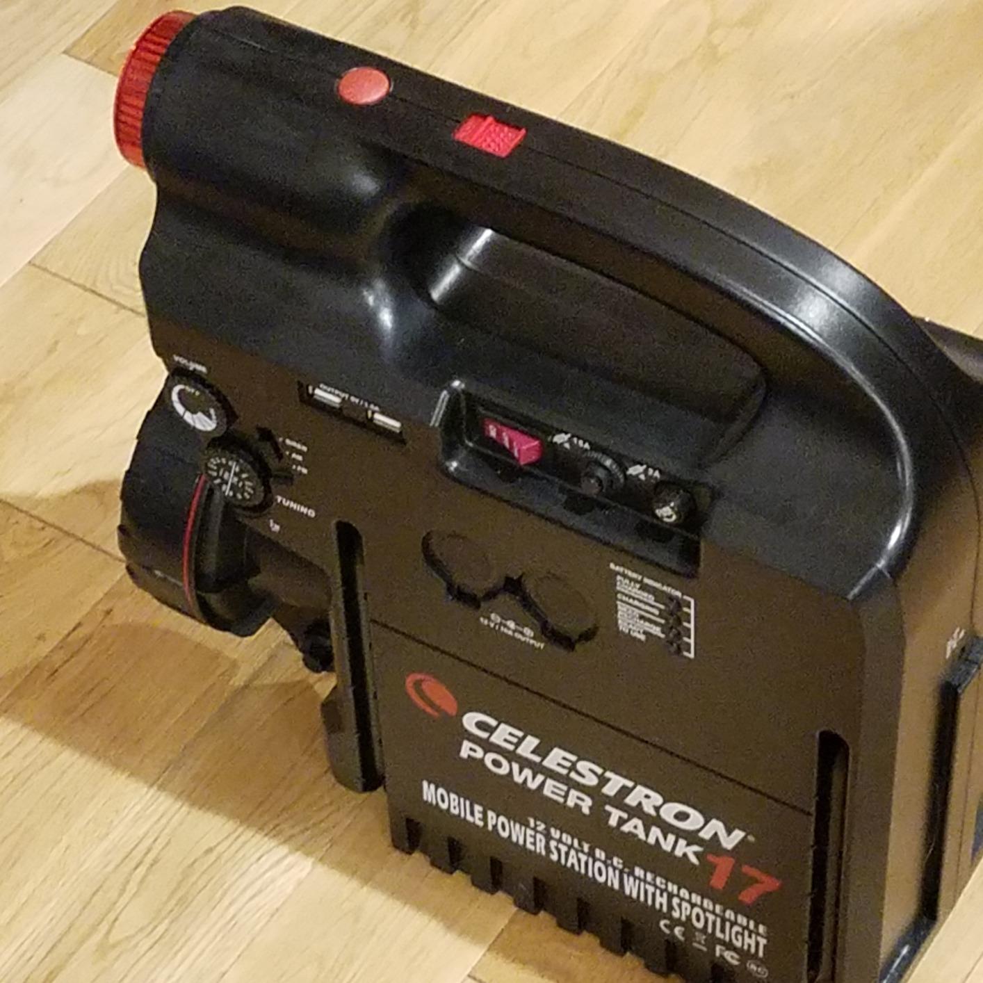 Celestron PowerTank 12V Rechargeable Telescope Battery Pack – 84 Wh customer photo 2
