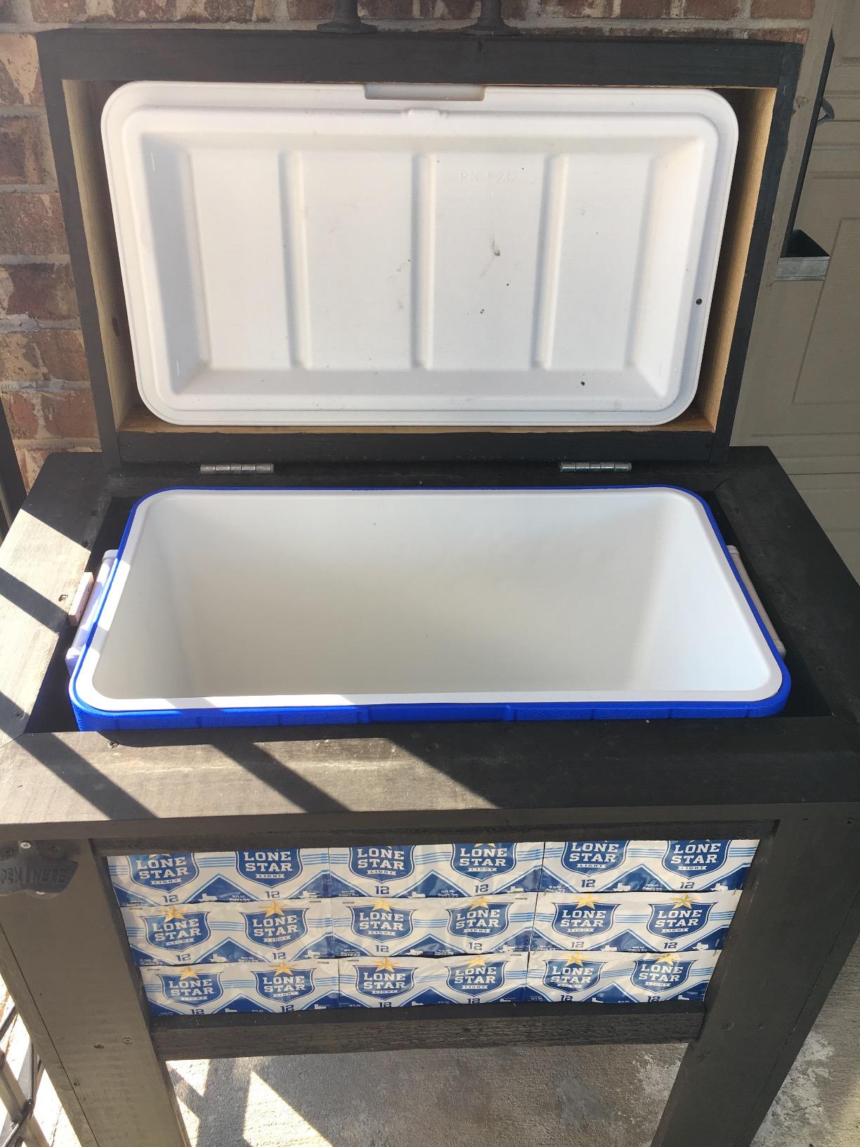 Coleman Chiller 48qt Insulated Portable Cooler with Ice Retention & Heavy-Duty Handles, Made in USA, Great for Camping, Tailgating, Parties, Sports, Concerts & More customer photo 1