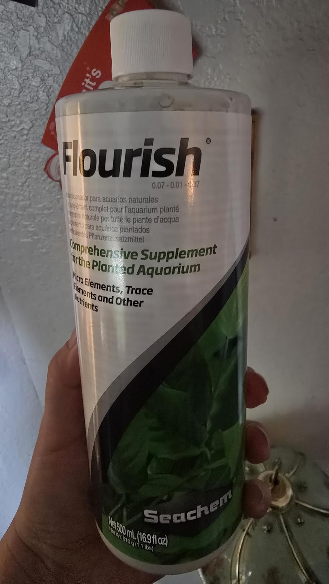 Seachem Flourish Freshwater Plant Supplement customer photo 2