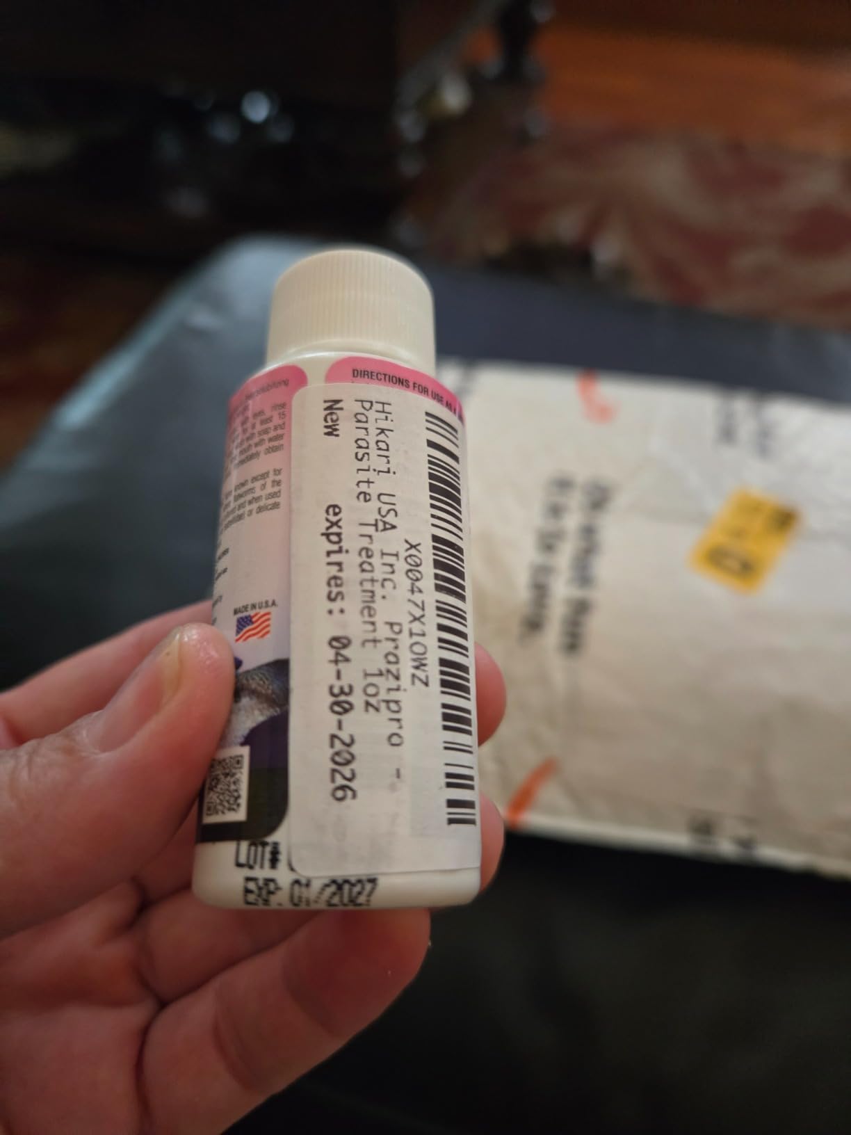 Aquarium Solutions® Liquid PraziPro® Parasite Treatment for Aquarium Fish, 1 fl. oz (29 mL) customer photo 2