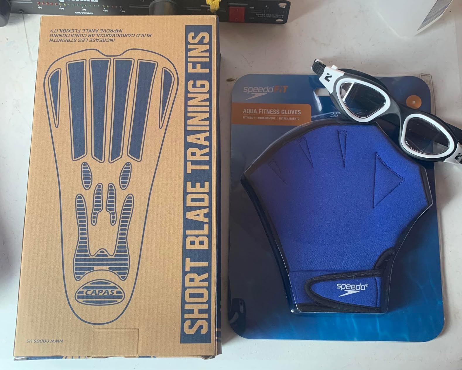 Swim Training Gloves Aquatic Fitness customer photo 1
