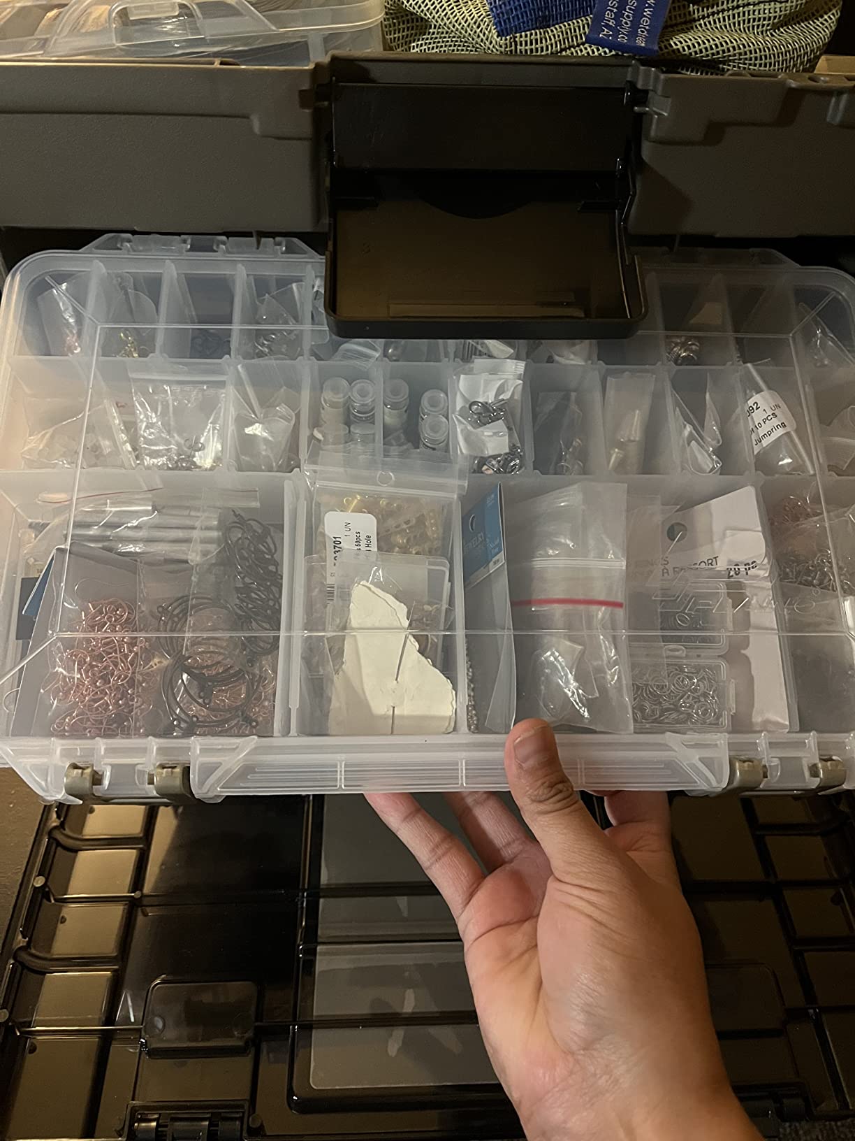 Plano Guide Series StowAway 4-By Rack System Tackle Box, Holds 4 3700 Utility Tackle Boxes, Quick-Access Top Storage with DuraView Lid, Durable Construction, Flexible, Adaptable Fishing Box customer photo 1