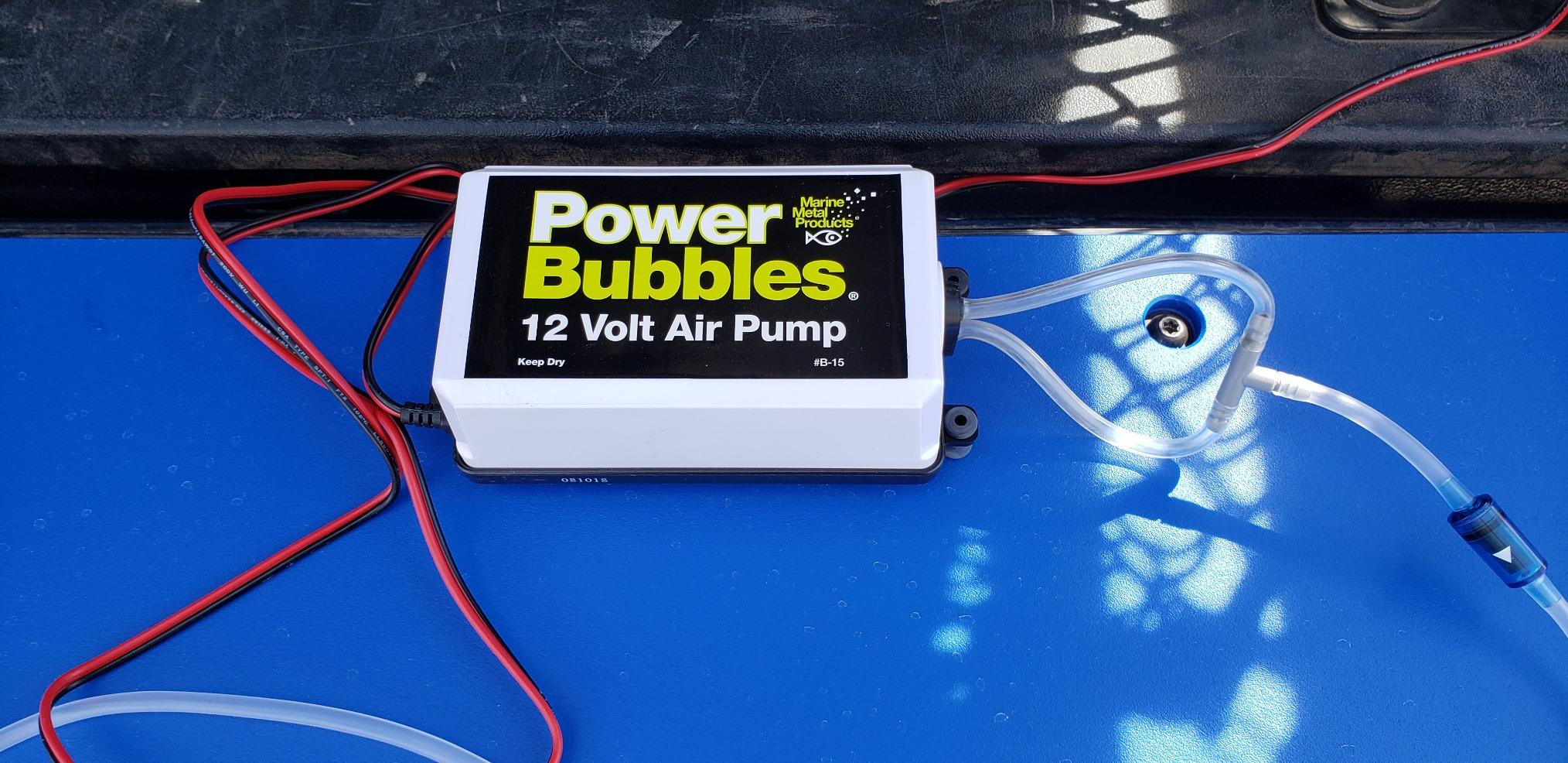 B-15 Marine Metal Aeration System Power Bubbles 12V DC customer photo 2