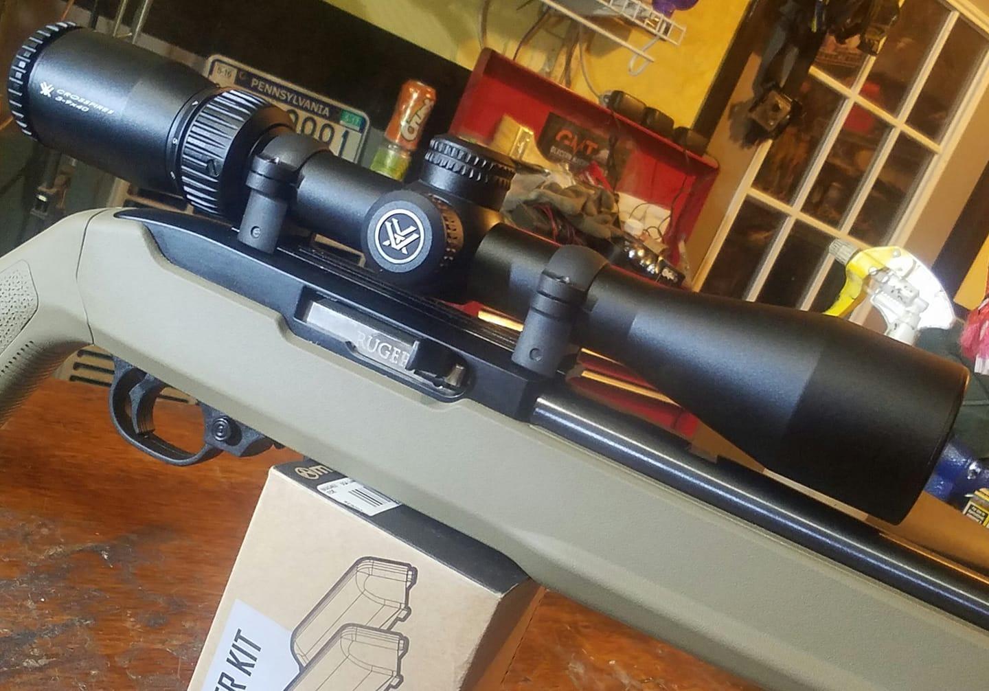 BURRIS Zee Weaver-Style Solid Steel Secure Reliable Durable Optic Mounting Rings customer photo 1