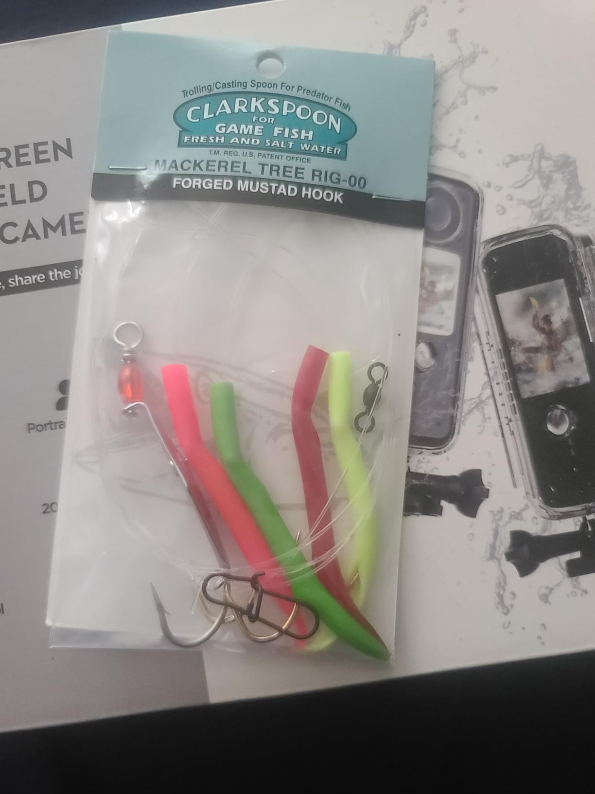 Clarkspoon 4-Piece Mackerel Tree Rig - Gold 2/0 Hooks - Spanish Mackerel, Bluefish customer photo 1
